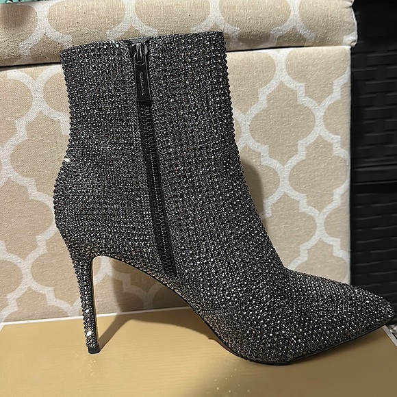 Michael kors silver glam bling boots - Picture 1 of 4